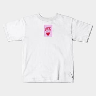 Self Love Heart Vase Kids T-Shirt